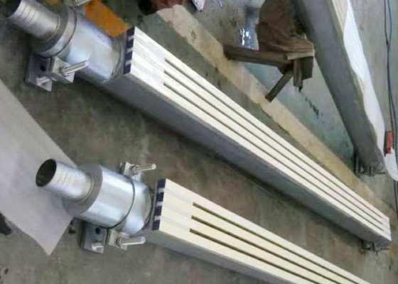Double Slot Stainless Steel High Vacuum Felt Water Suction Box For Paper Making Press Part